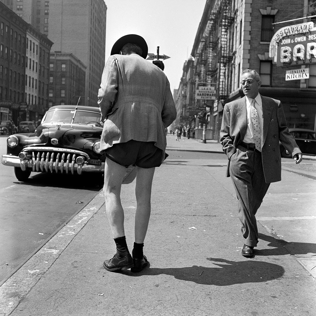 10 мая 1953 г., Нью-Йорк, штат Нью-Йорк. Фотограф Вивиан Майер
