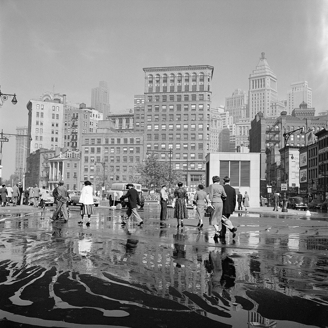 26 сентября 1954 г., Нью-Йорк, штат Нью-Йорк. Фотограф Вивиан Майер