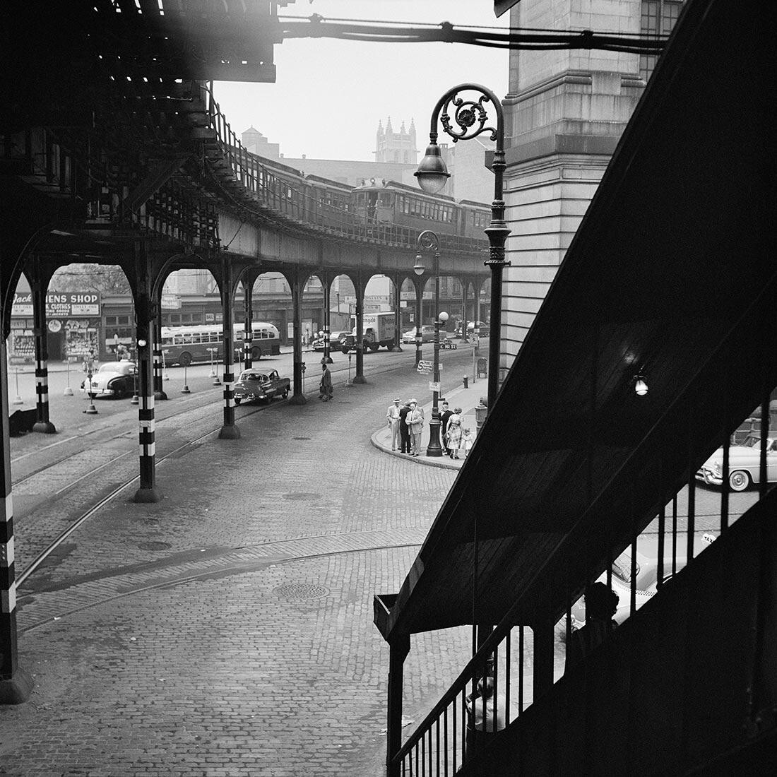 1954, Нью-Йорк, штат Нью-Йорк Фотограф Вивиан Майер_5