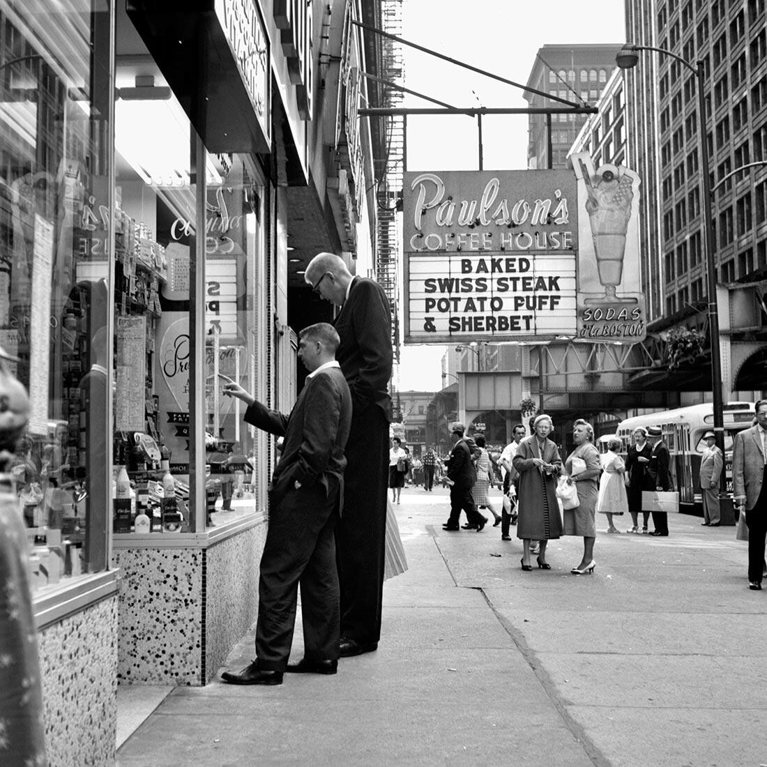 Август 1960 г., Чикаго, Иллинойс. Фотограф Вивиан Майер