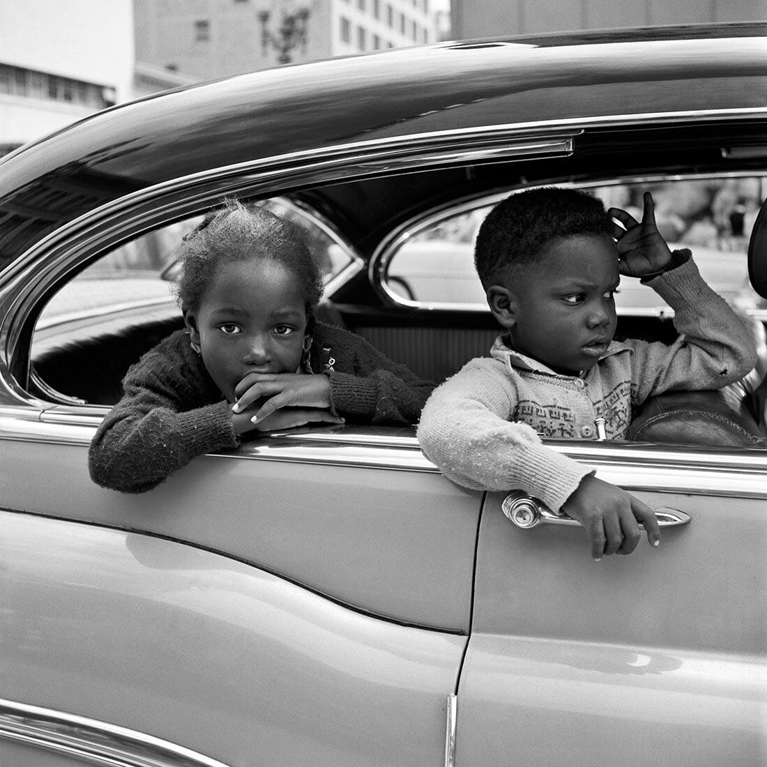 4 ноября 1955 г., Сан-Франциско, Калифорния. Фотограф Вивиан Майер