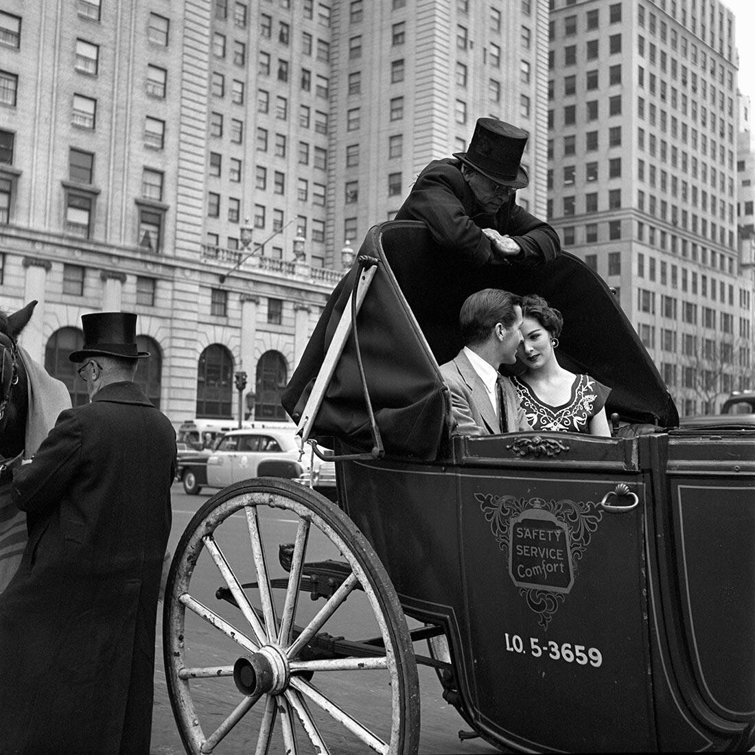 1953 г, Нью-Йорк, штат Нью-Йорк Фотограф Вивиан Майер