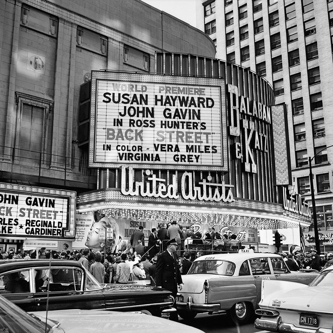 Объединенный театр художников Балабана Каца в 1961 году, Чикаго, Иллинойс. Фотограф Вивиан Майер