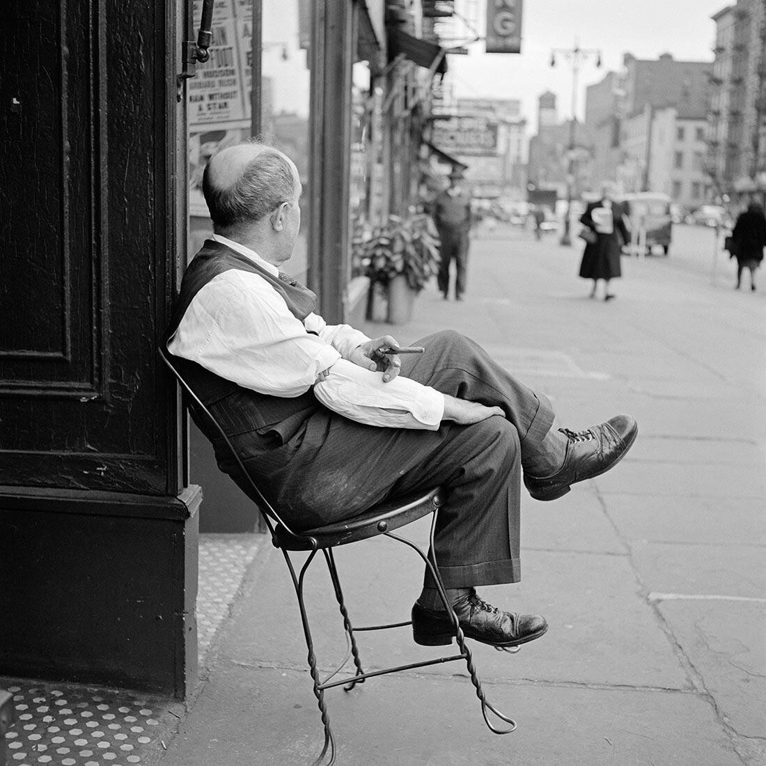 1956, Нью-Йорк, штат Нью-Йорк Фотограф Вивиан Майер