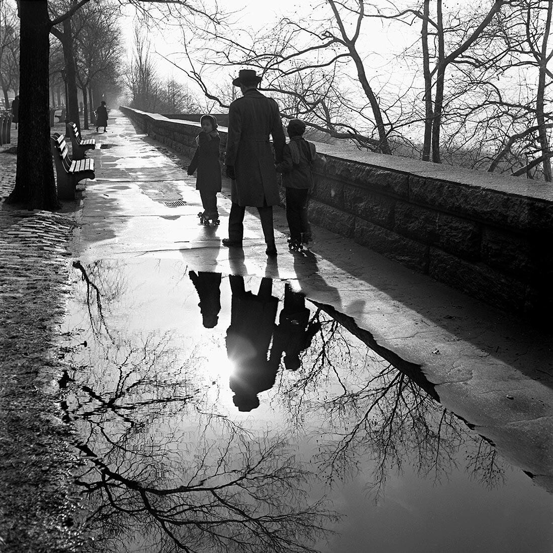Январь 1953 года, Нью-Йорк, штат Нью-Йорк. Фотограф Вивиан Майер