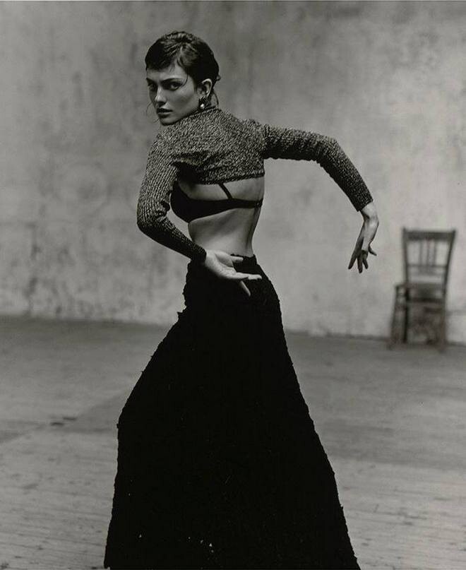 Лаура Понте, испанский Vogue. Фотограф Жак Оливар