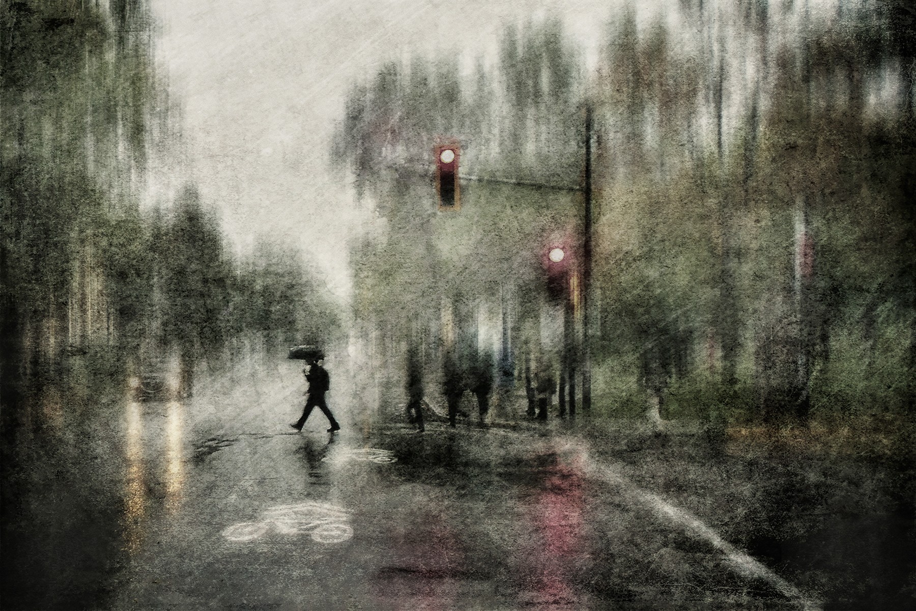 Весенний туман. Автор Даниэль Кастонгуэй