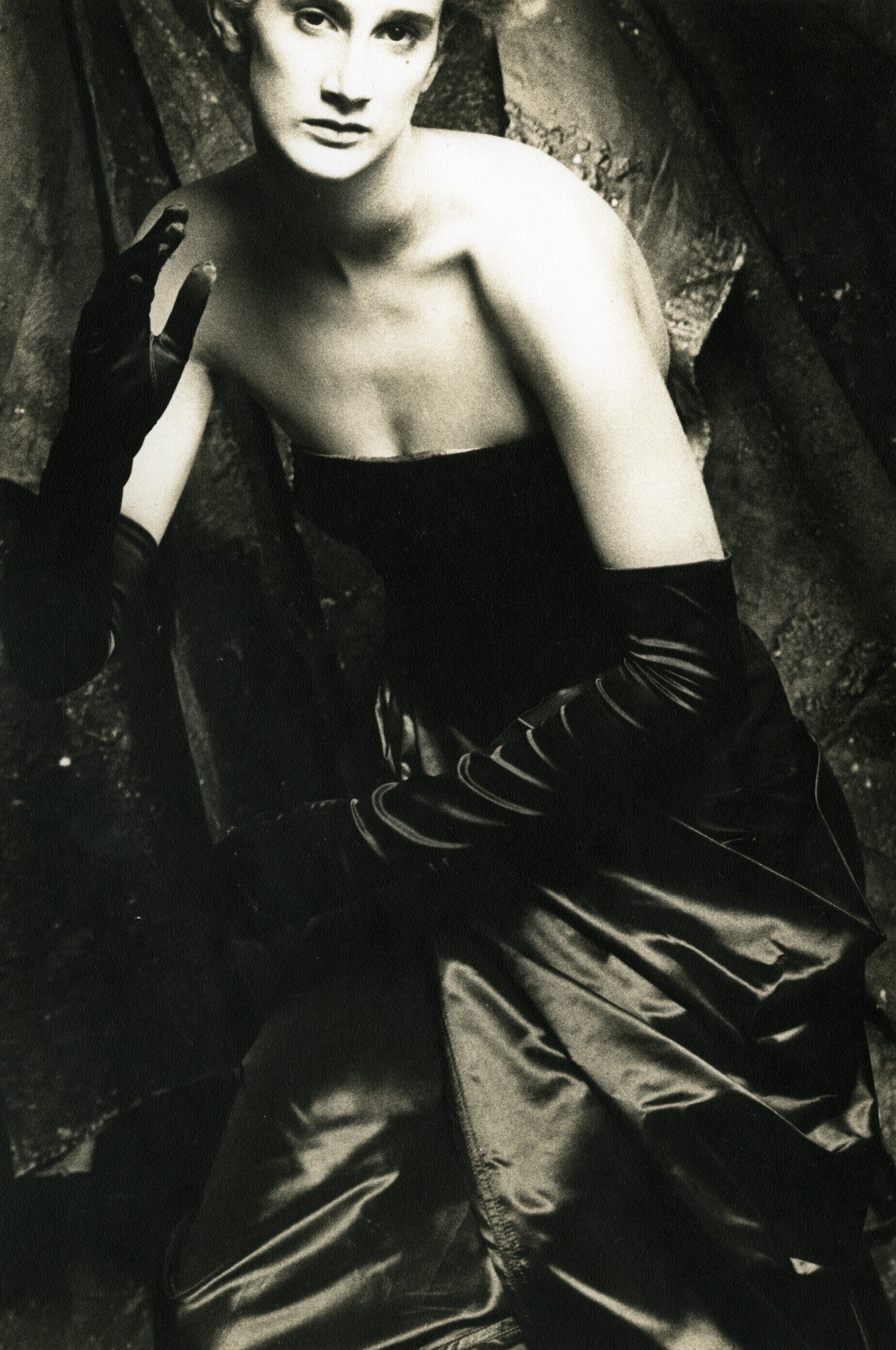 Саша Робертсон для Мари Клэр, 1987 год. Фотограф Сара Мун