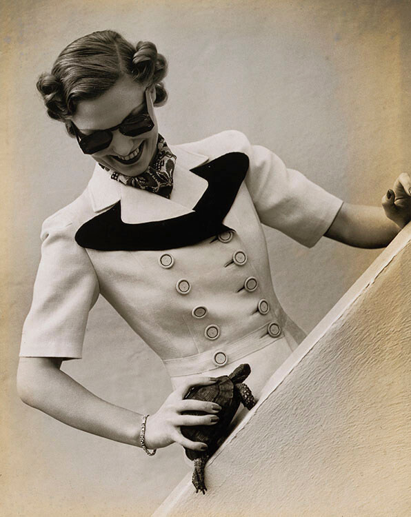 Fasion Thelma Woolley для рекламы бренда Matita, 1938 год. Фотограф Норман Паркинсон