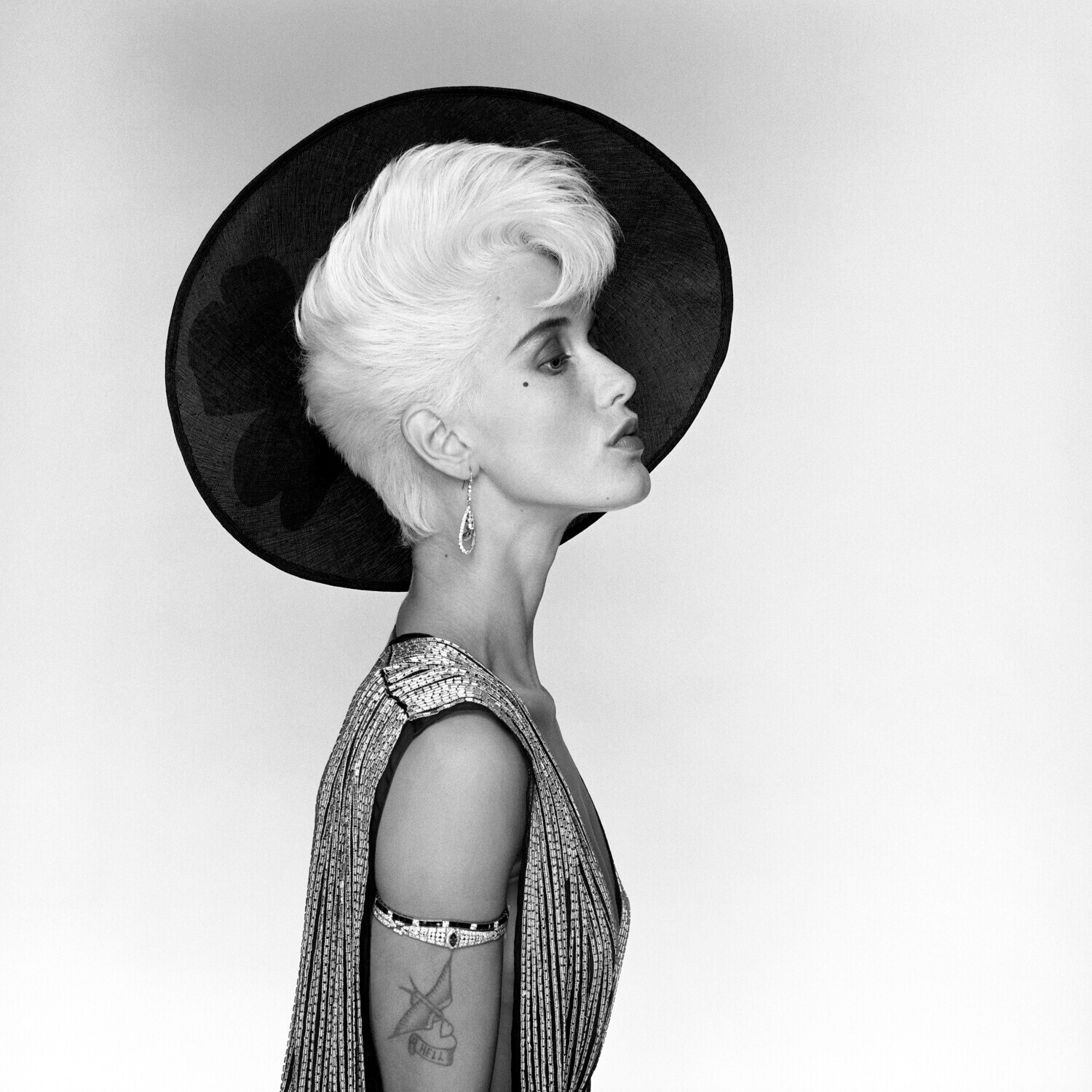 Телеведущая и писатель Паула Йейтс во время съемок Tatler, 1982 год. Фотограф Норман Паркинсон