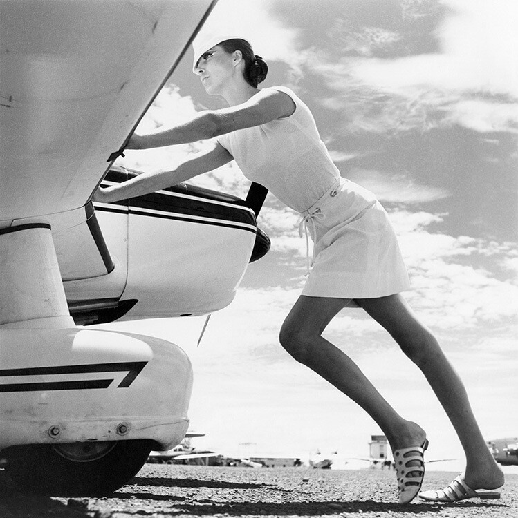 Vogue, 1965 год. Фотограф Норман Паркинсон