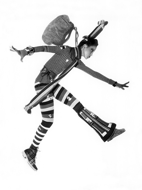 Vogue, октябрь 1971 года. Фотограф Норман Паркинсон