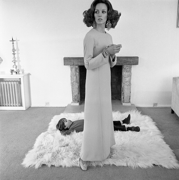 Vogue, февраль 1968 года. Фотограф Норман Паркинсон