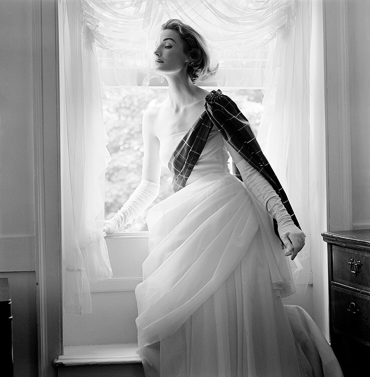 Венда Паркинсон для Vogue, 1952 год. Фотограф Норман Паркинсон