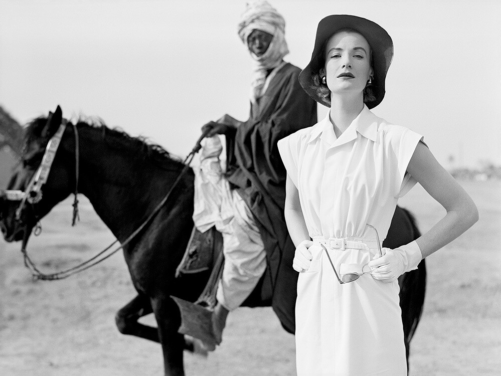 Венда Паркинсон для Vogue, март 1951 года. Фотограф Норман Паркинсон