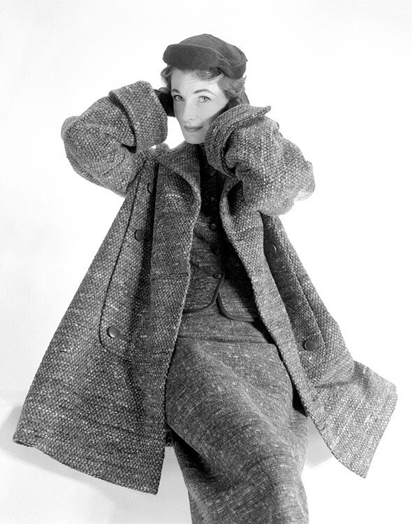 Венда Паркинсон для Vogue, сентябрь 1953 года. Фотограф Норман Паркинсон