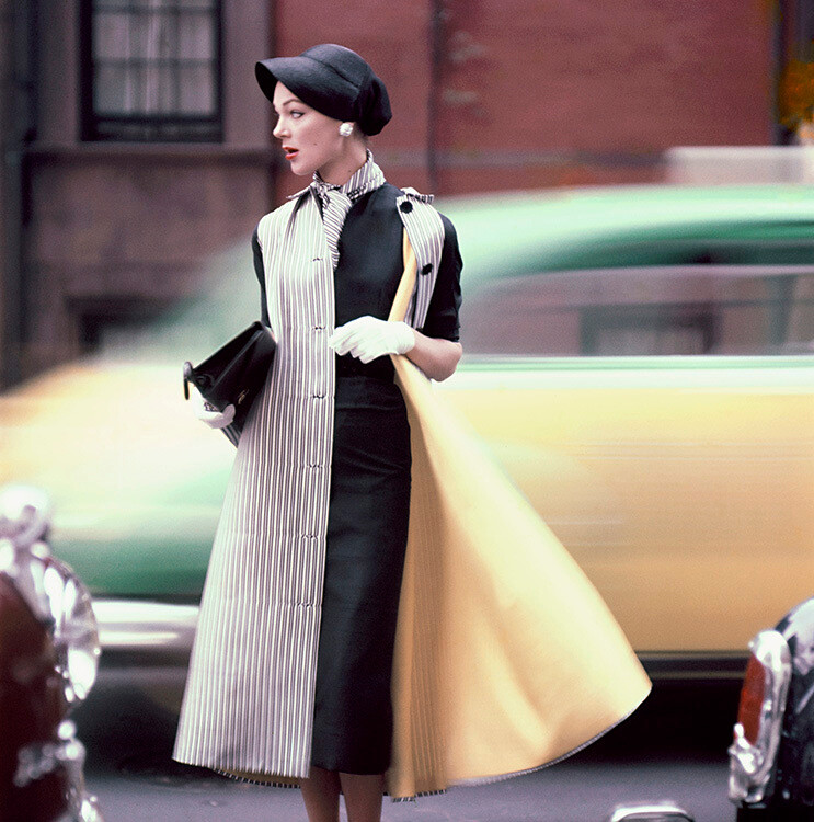 Айви Николсон в Нью-Йорке, Vogue, 1957 год. Фотограф Норман Паркинсон