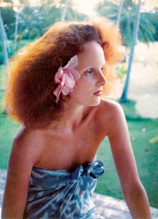 Грейс Коддингтон, Ямайка, 1975 год. Фотограф Норман Паркинсон