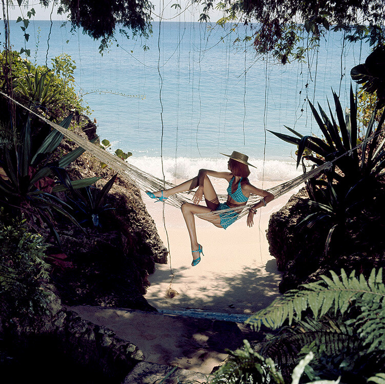 Аполлония ван Равенштейн для Vogue, Барбадос, 1973 год. Фотограф Норман Паркинсон
