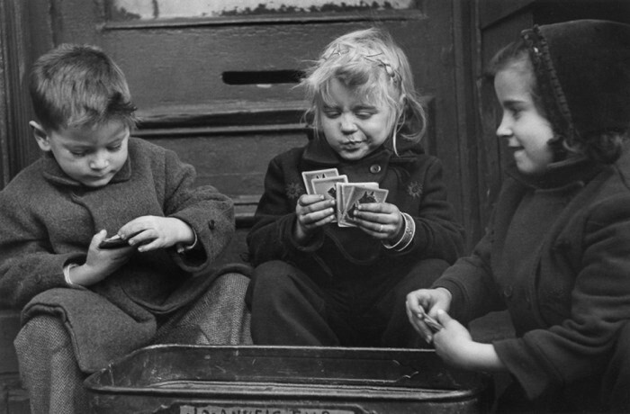 Фотосерия Карточные игроки, Нью-Йорк, 1947 год. Фотограф Рут Оркин