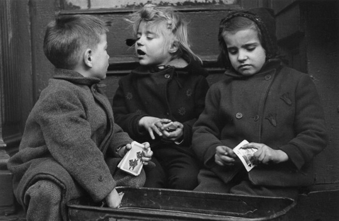Фотосерия Карточные игроки, Нью-Йорк, 1947 год. Фотограф Рут Оркин