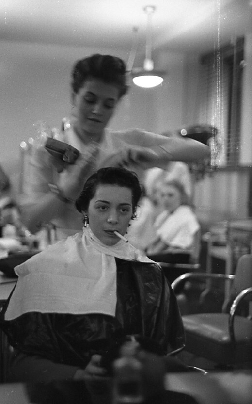 Фотосерия Салон красоты, Нью-Йорк, 1950-е. Фотограф Рут Оркин