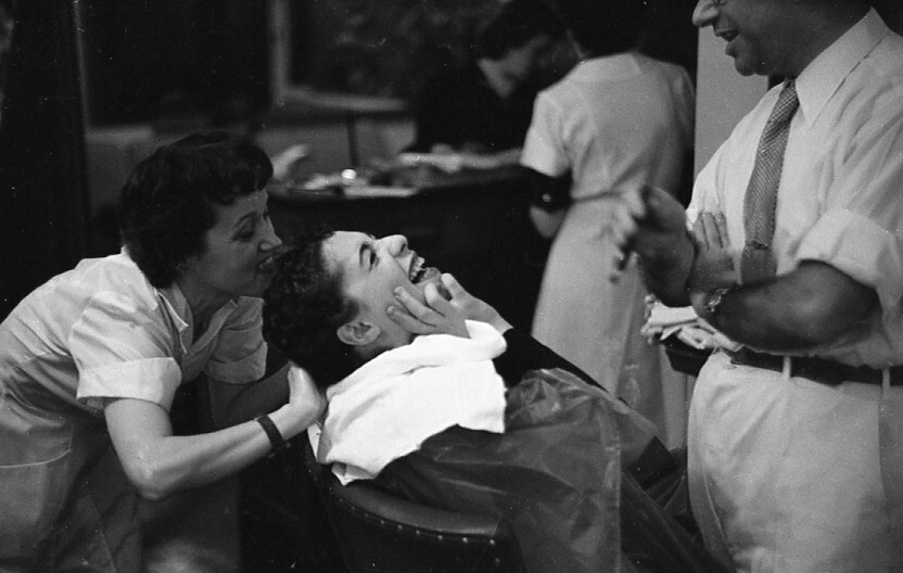 Фотосерия Салон красоты, Нью-Йорк, 1950-е. Фотограф Рут Оркин