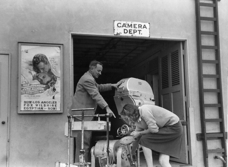 Отдел камеры Metro Goldwyn Mayer Studios, 1943 год. Фотограф Рут Оркин