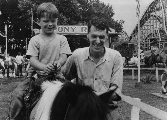 Ричи на пони, Маленький беглец, Кони-Айленд, 1952 год. Фотограф Рут Оркин