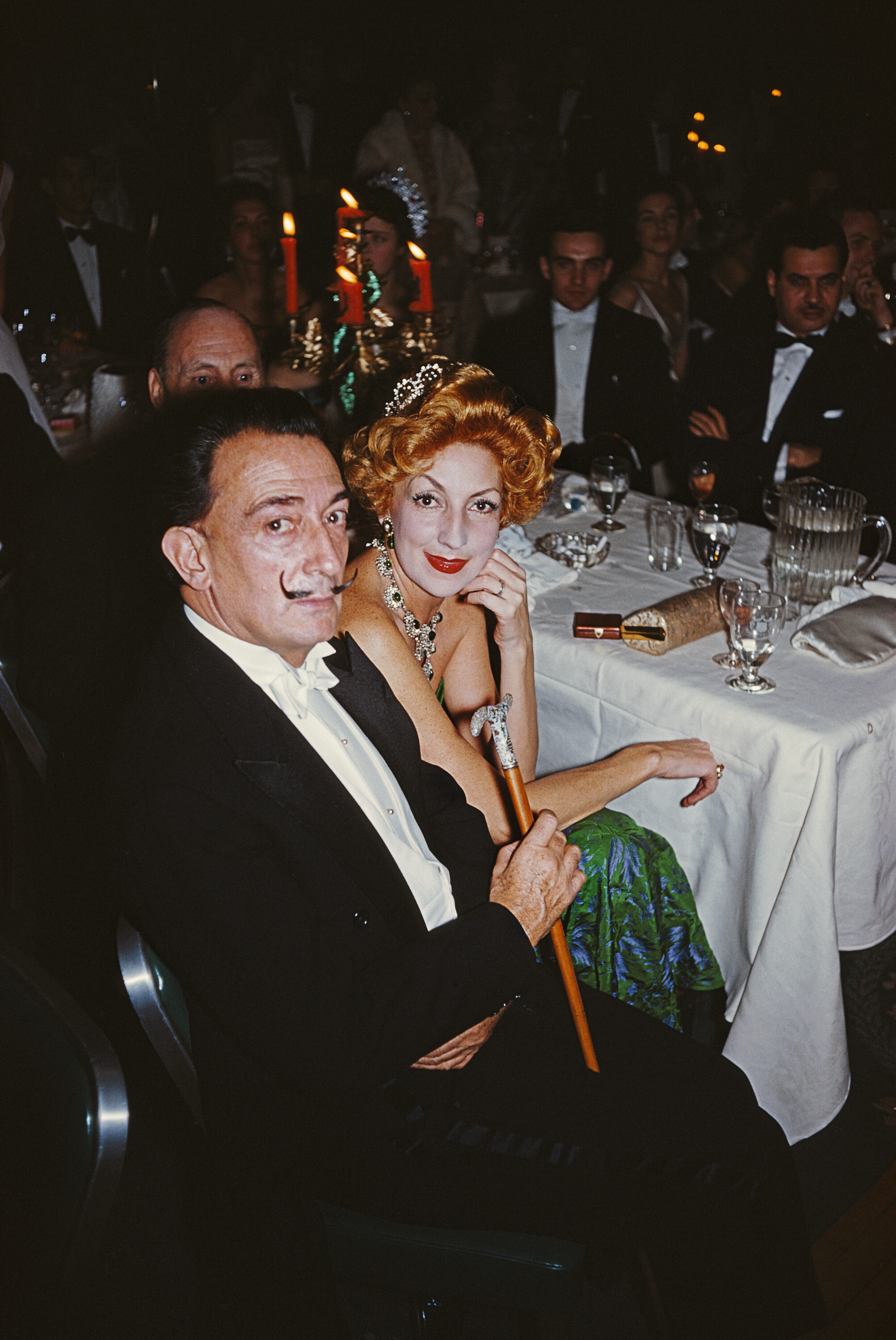 Вечеринка Дали, 1989 год. Фотограф Слим Ааронс