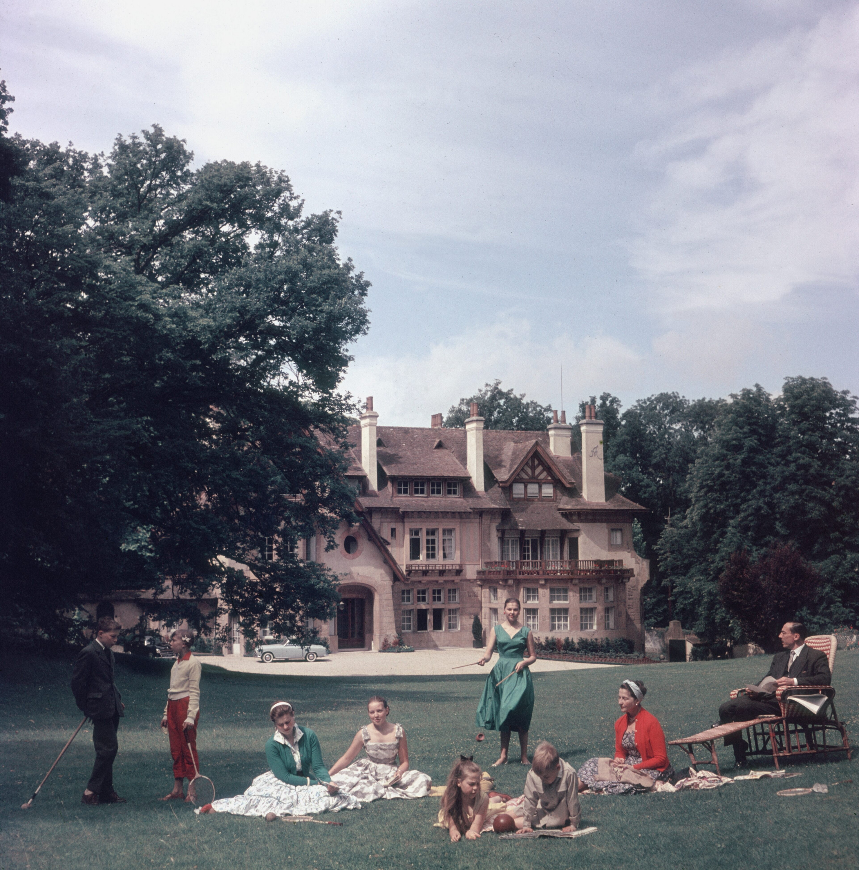 Граф де Пари, 1956 год. Фотограф Слим Ааронс