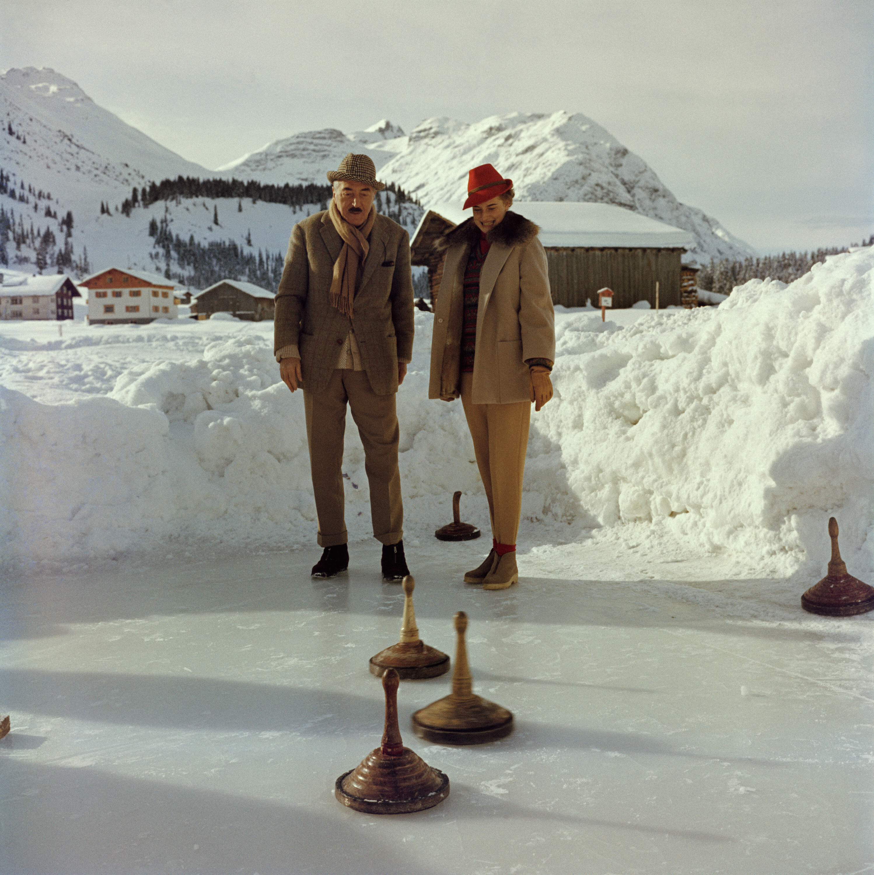 Керлинг, ок. 1961 г. Фотограф Слим Ааронс