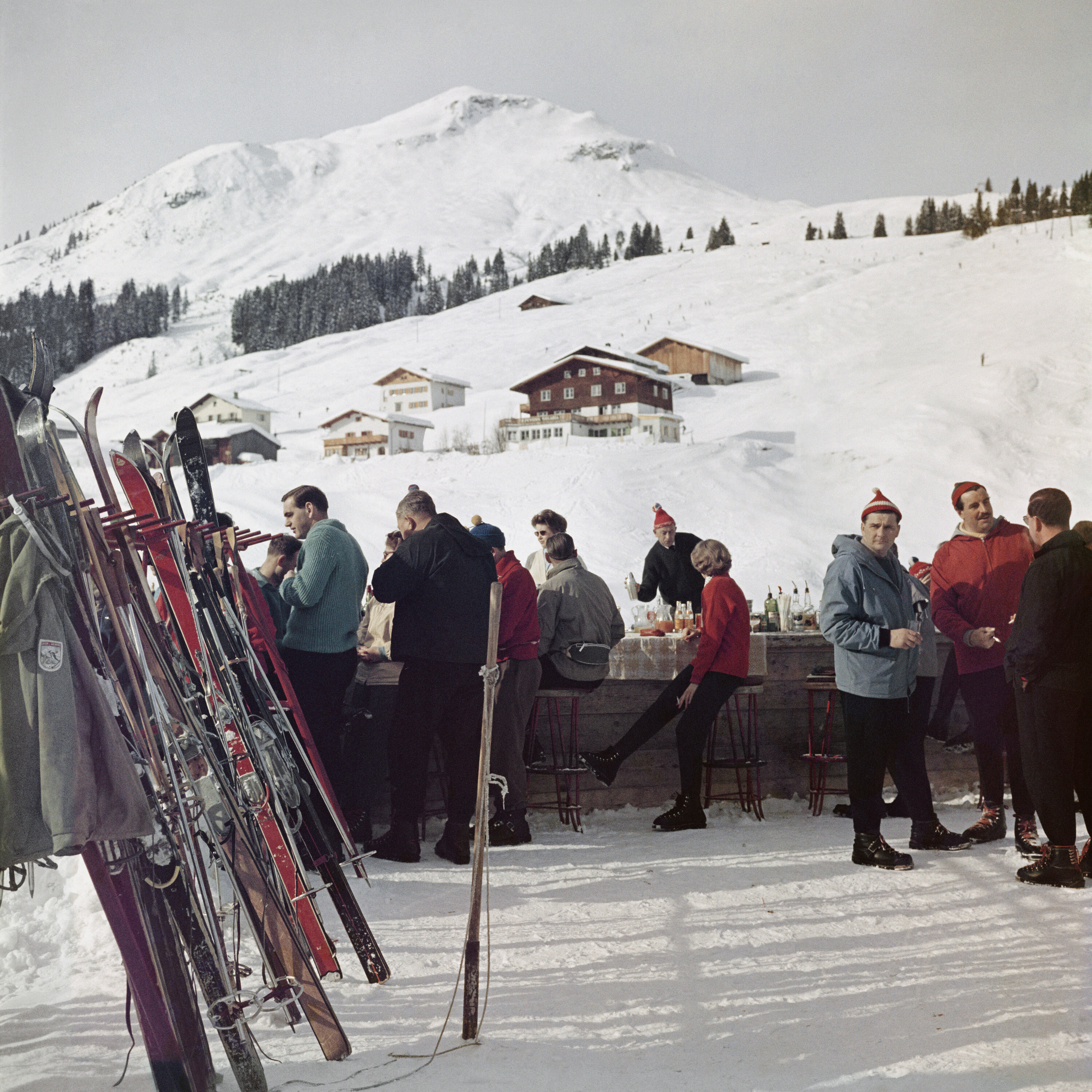 Ледяной бар Лех, 1960 год. Фотограф Слим Ааронс
