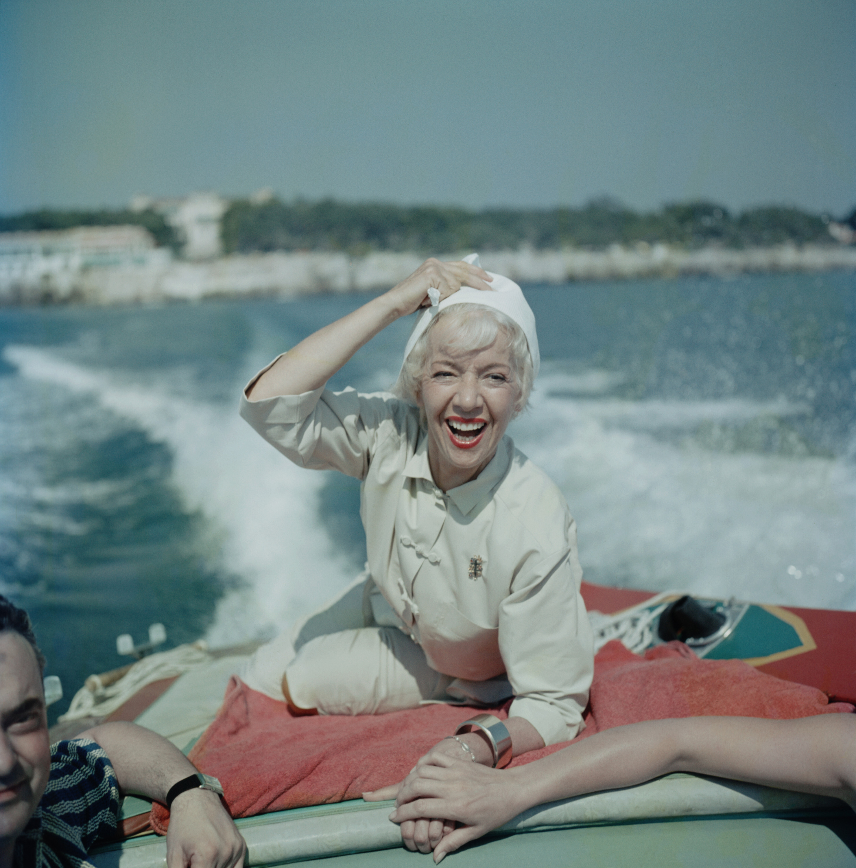 Лили на Ривьере, 1957 год. Фотограф Слим Ааронс