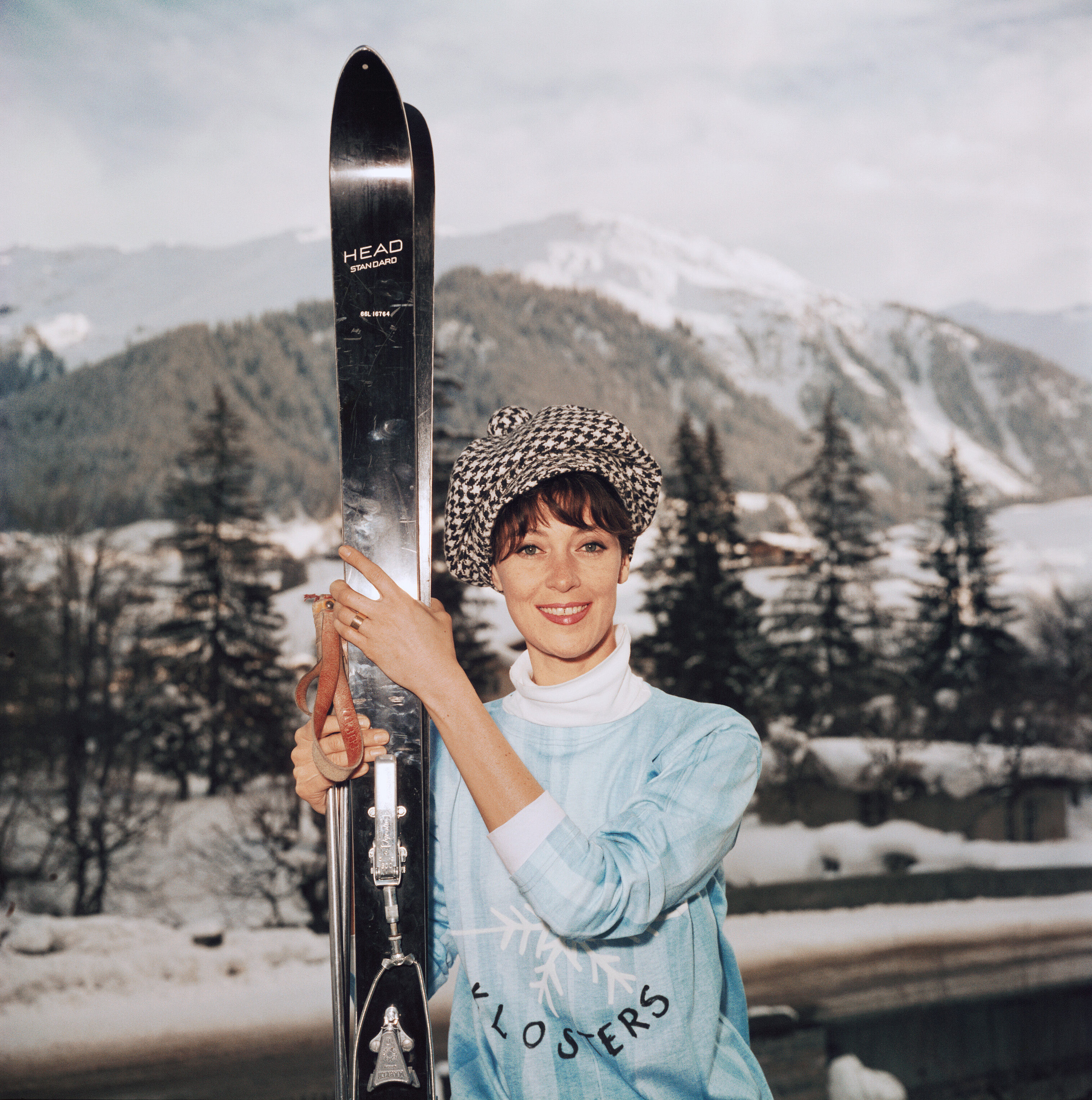 Лыжная сирена, 1963 год. Фотограф Слим Ааронс