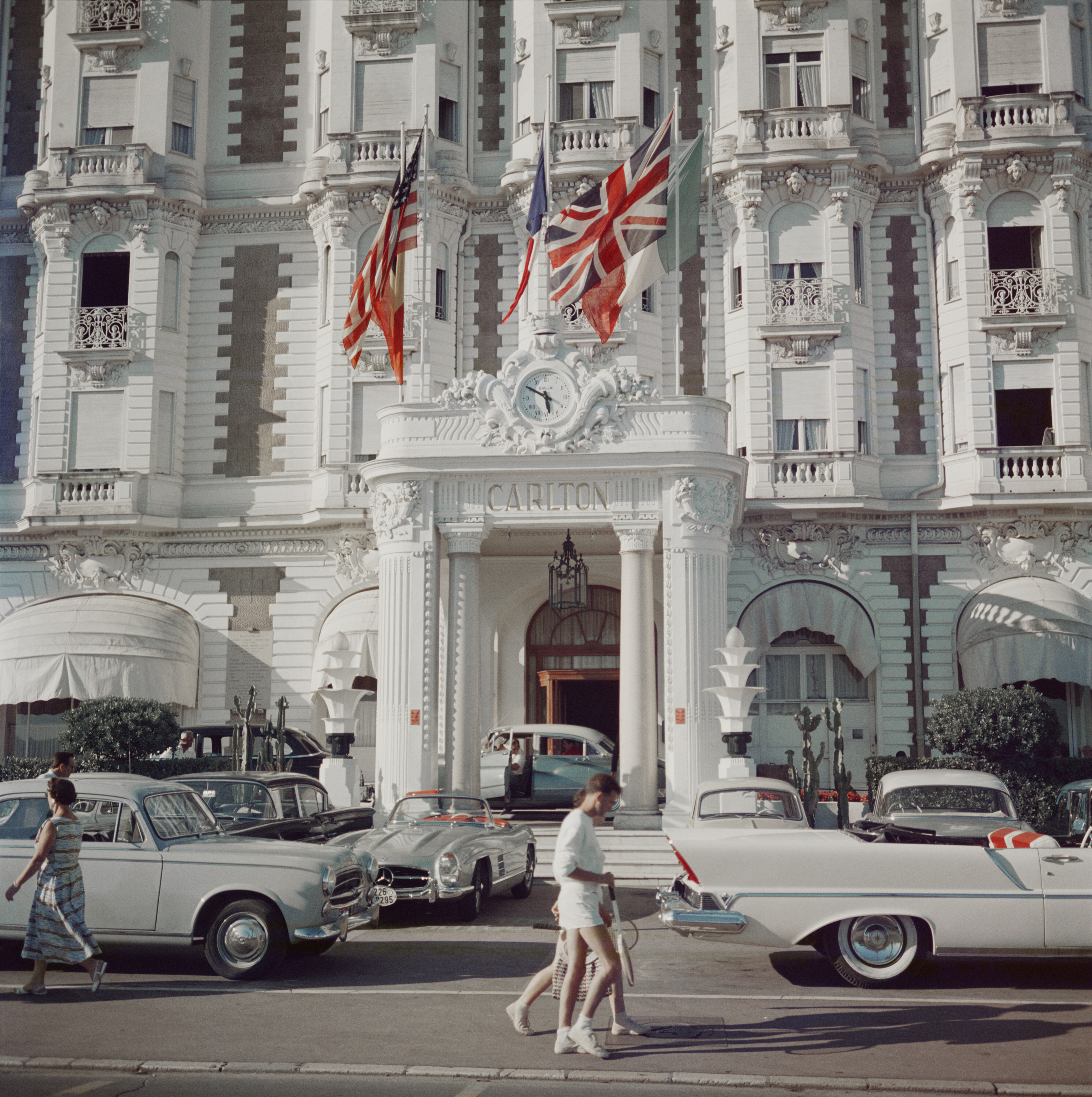Отель Карлтон, 1958 год. Фотограф Слим Ааронс