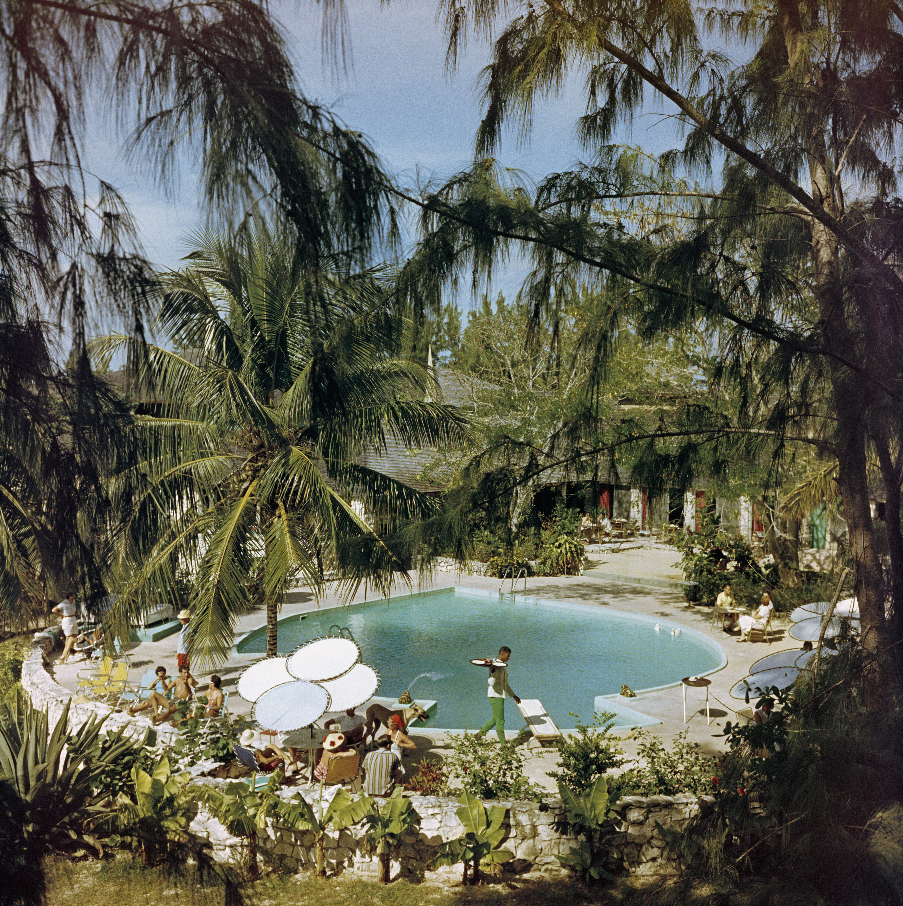 Отель French Leave, 1960 год. Фотограф Слим Ааронс