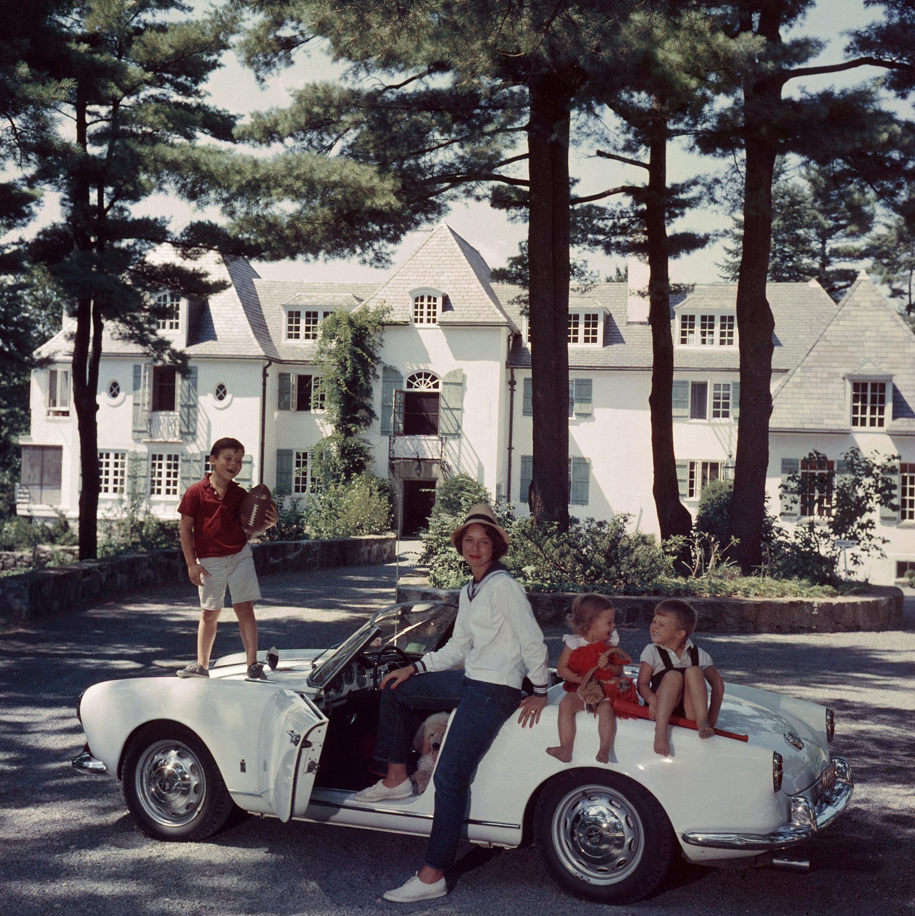Семья Кэбот, 1960 год. Фотограф Слим Ааронс