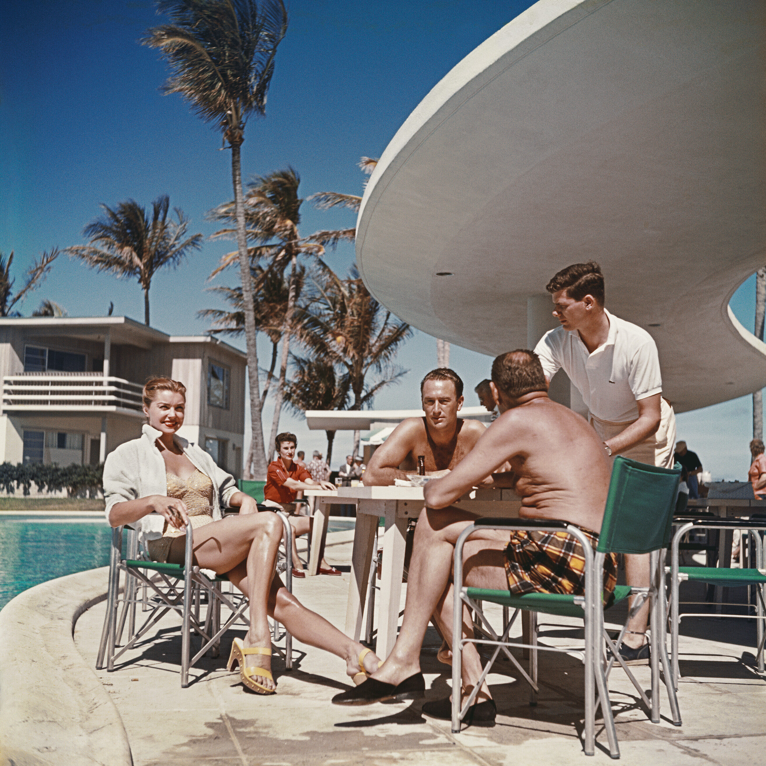 Эстер Уильямс во Флориде, 1955 год. Фотограф Слим Ааронс