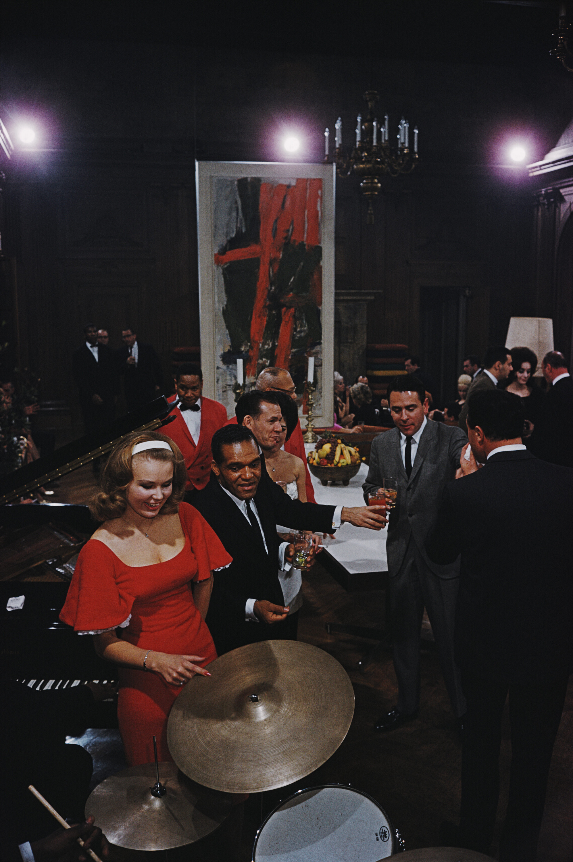 Вечеринка в особняке Playboy, 1961 год. Фотограф Слим Ааронс