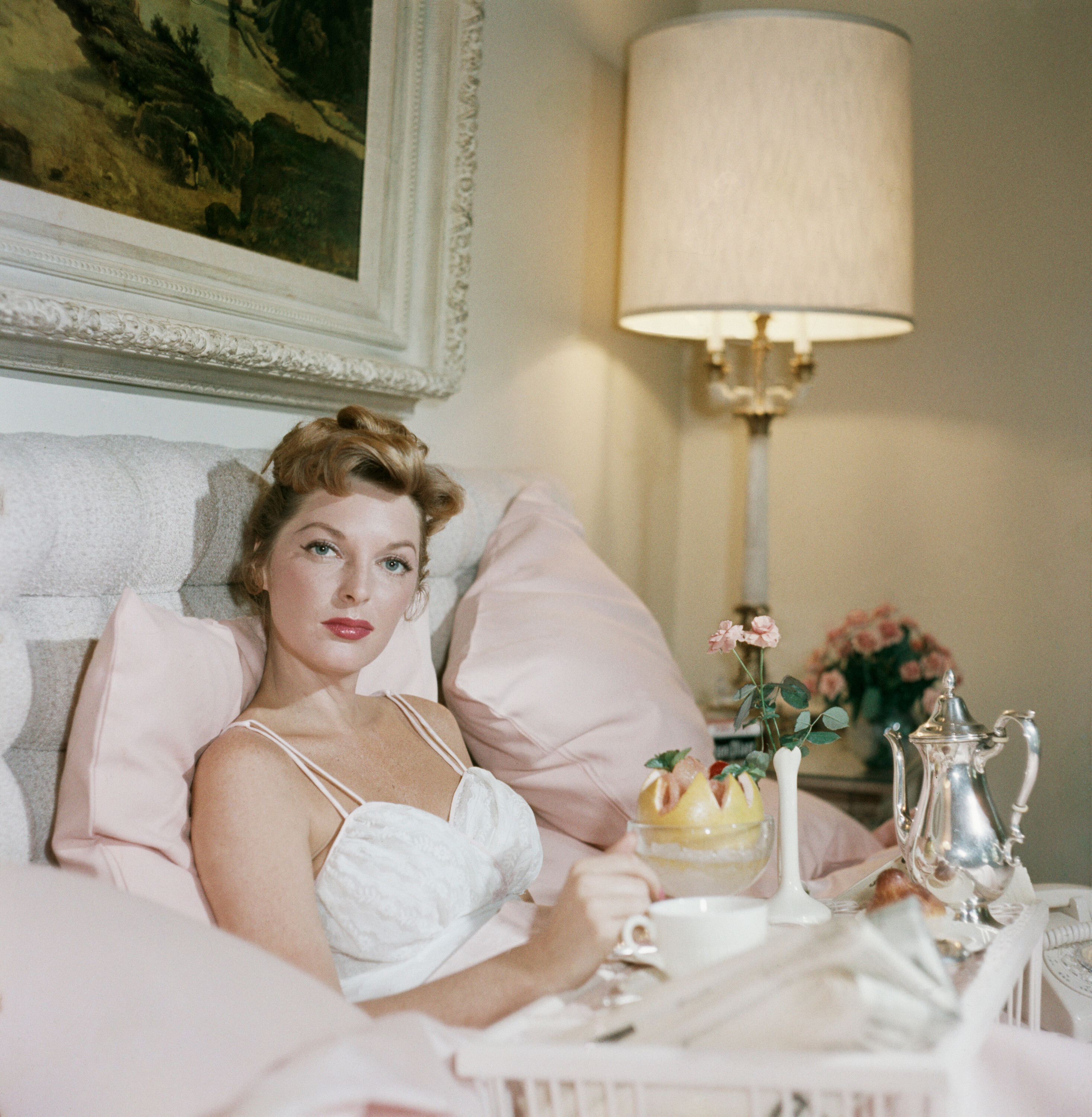 Джули Лондон, 1957 год. Фотограф Слим Ааронс