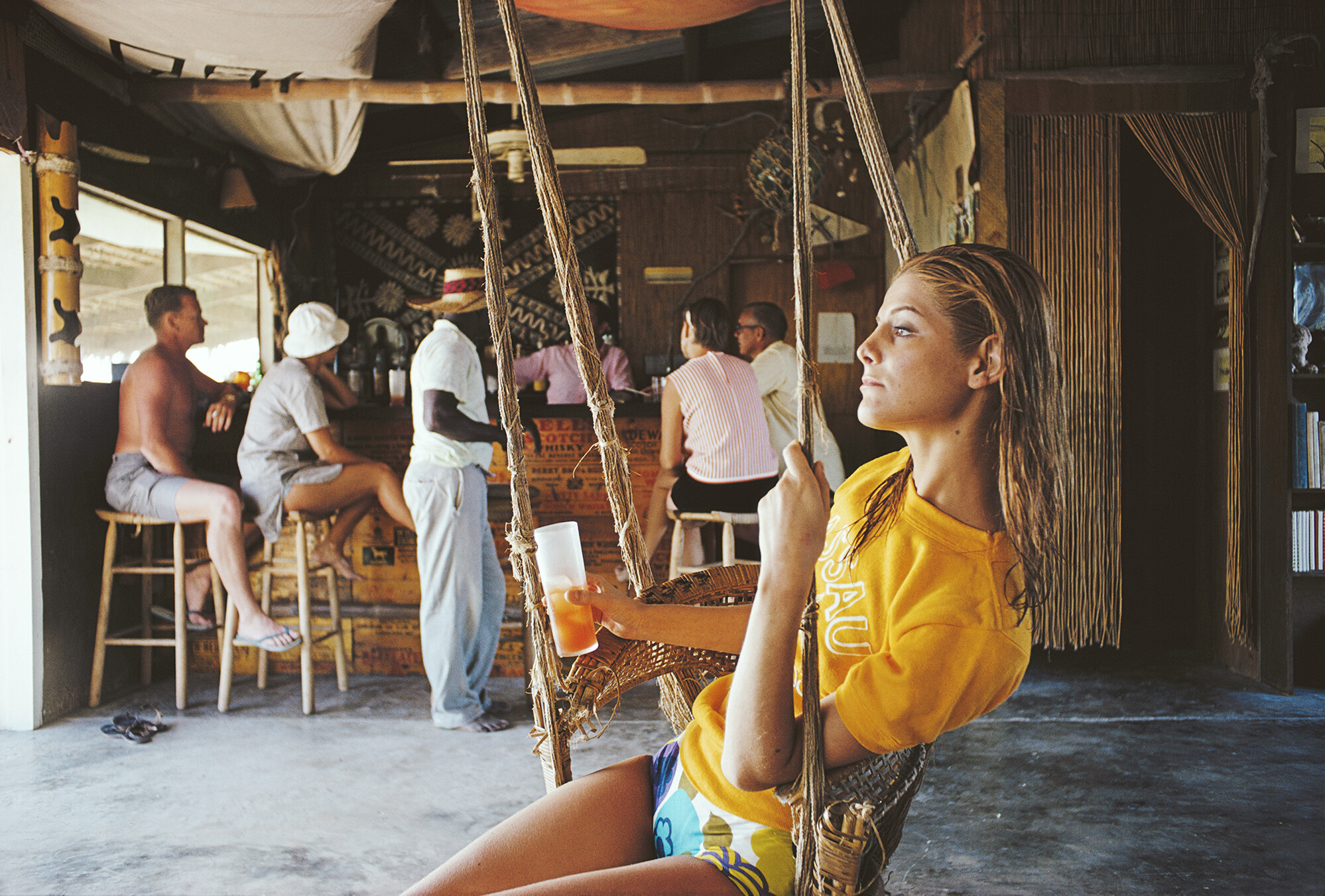 Жизнь на Багамах, 1967 год. Фотограф Слим Ааронс