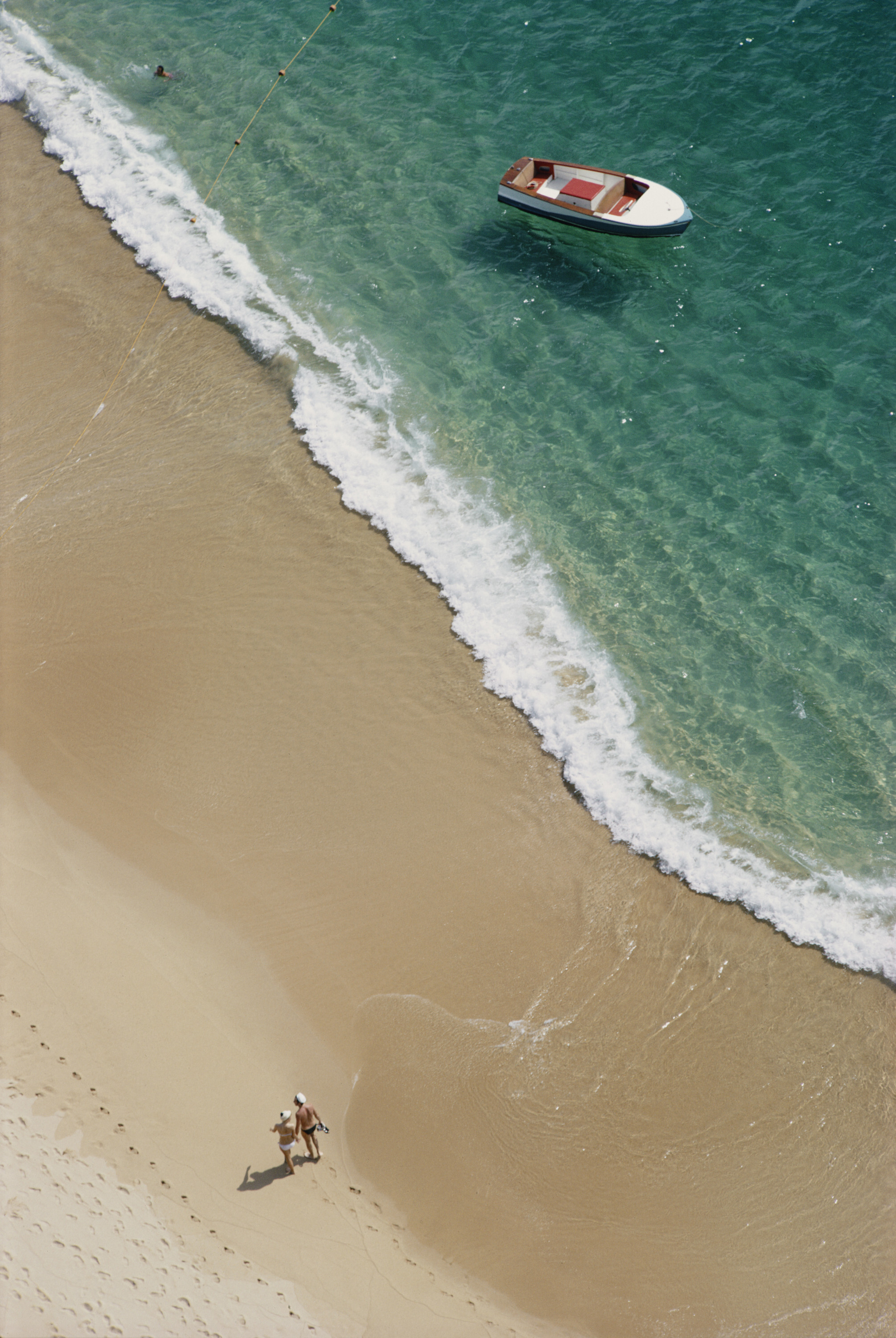 Пляж Калета, Акапулько (Великобритания), 1968 год. Фотограф Слим Ааронс