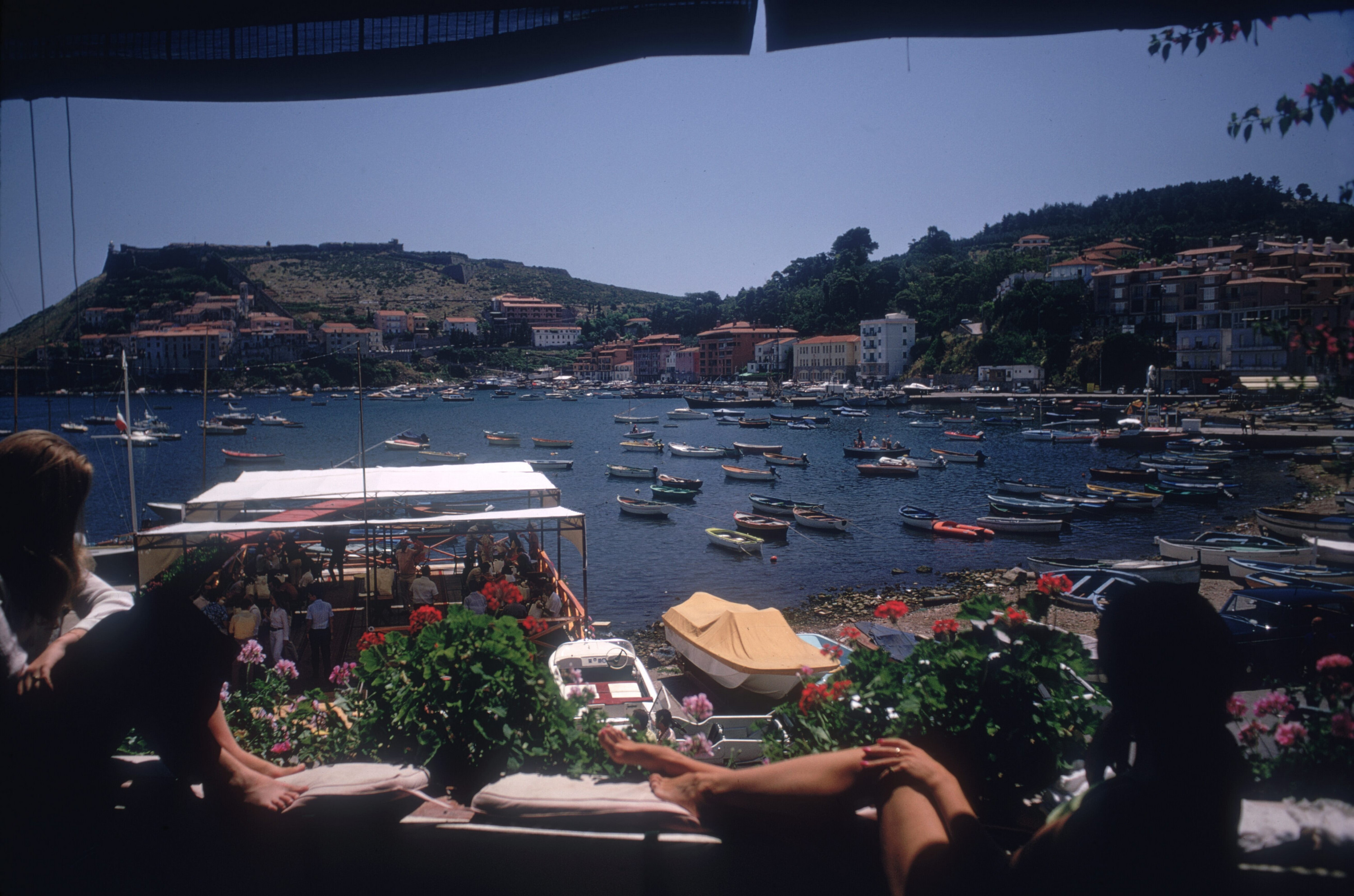 Порто-Эрколе, Италия, 1969 год. Фотограф Слим Ааронс