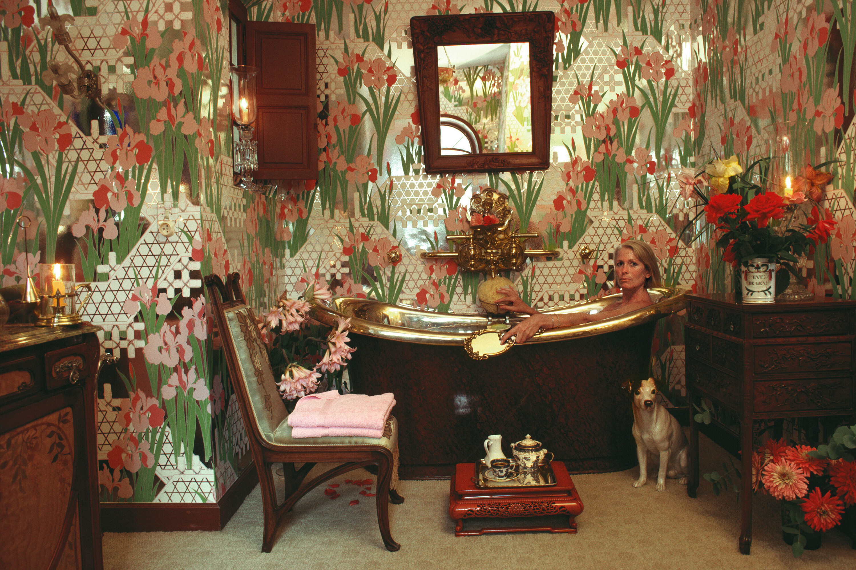 Французская баня, 1977 год. Фотограф Слим Ааронс