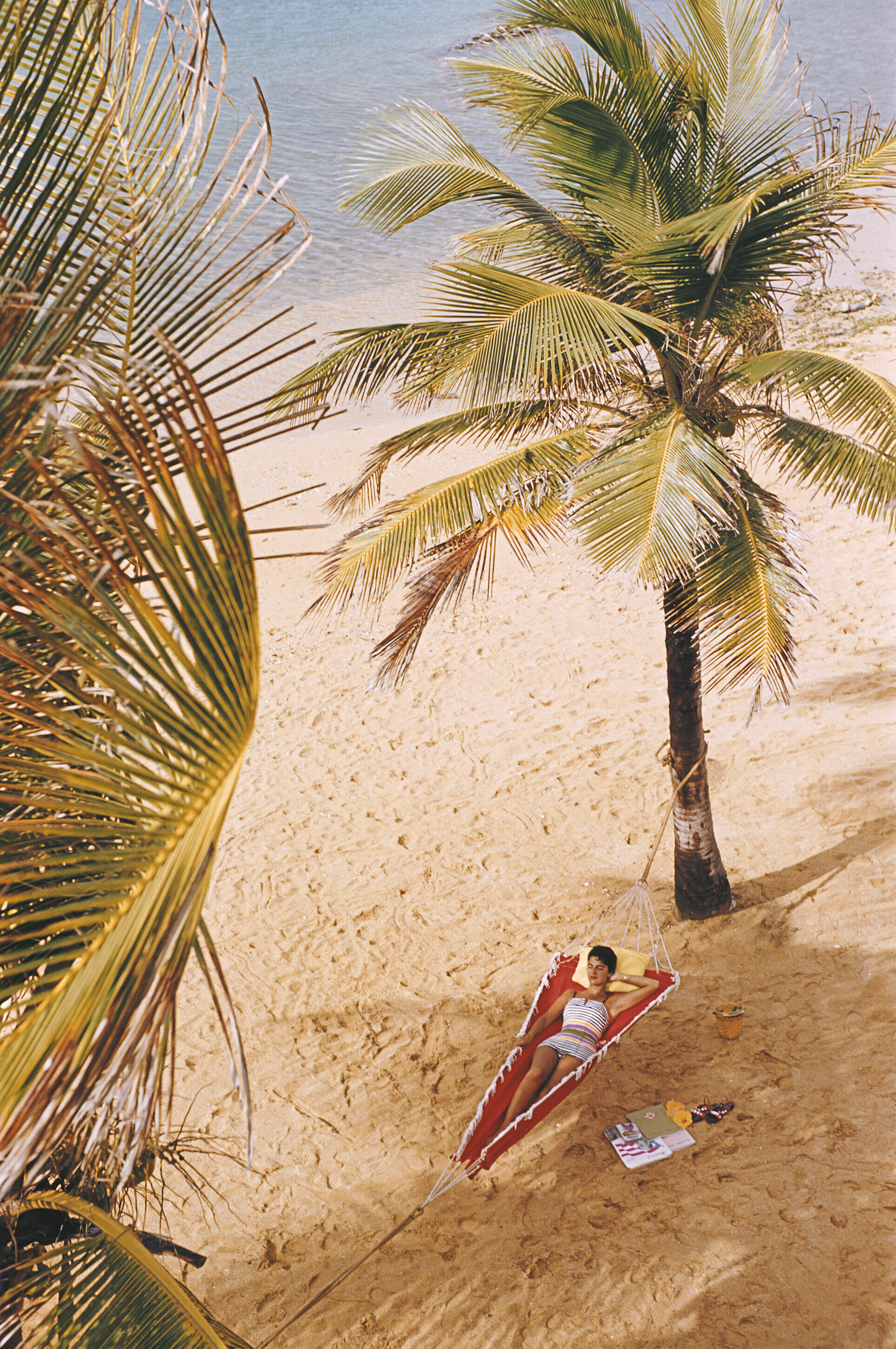 Хилтон Бич, Карибы, 1956 год. Фотограф Слим Ааронс