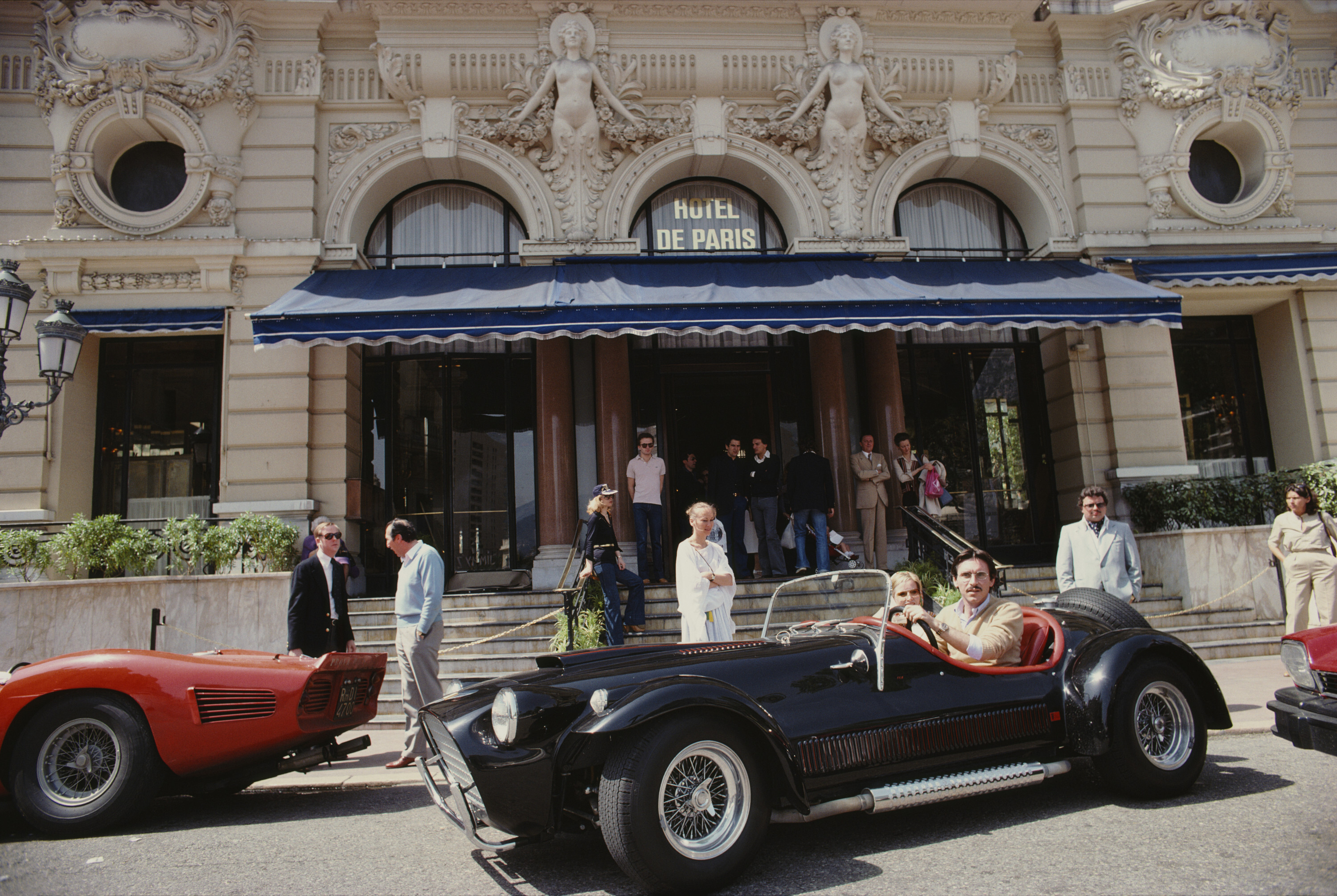 Отель De Paris в Монако, 1977 год. Фотограф Слим Ааронс