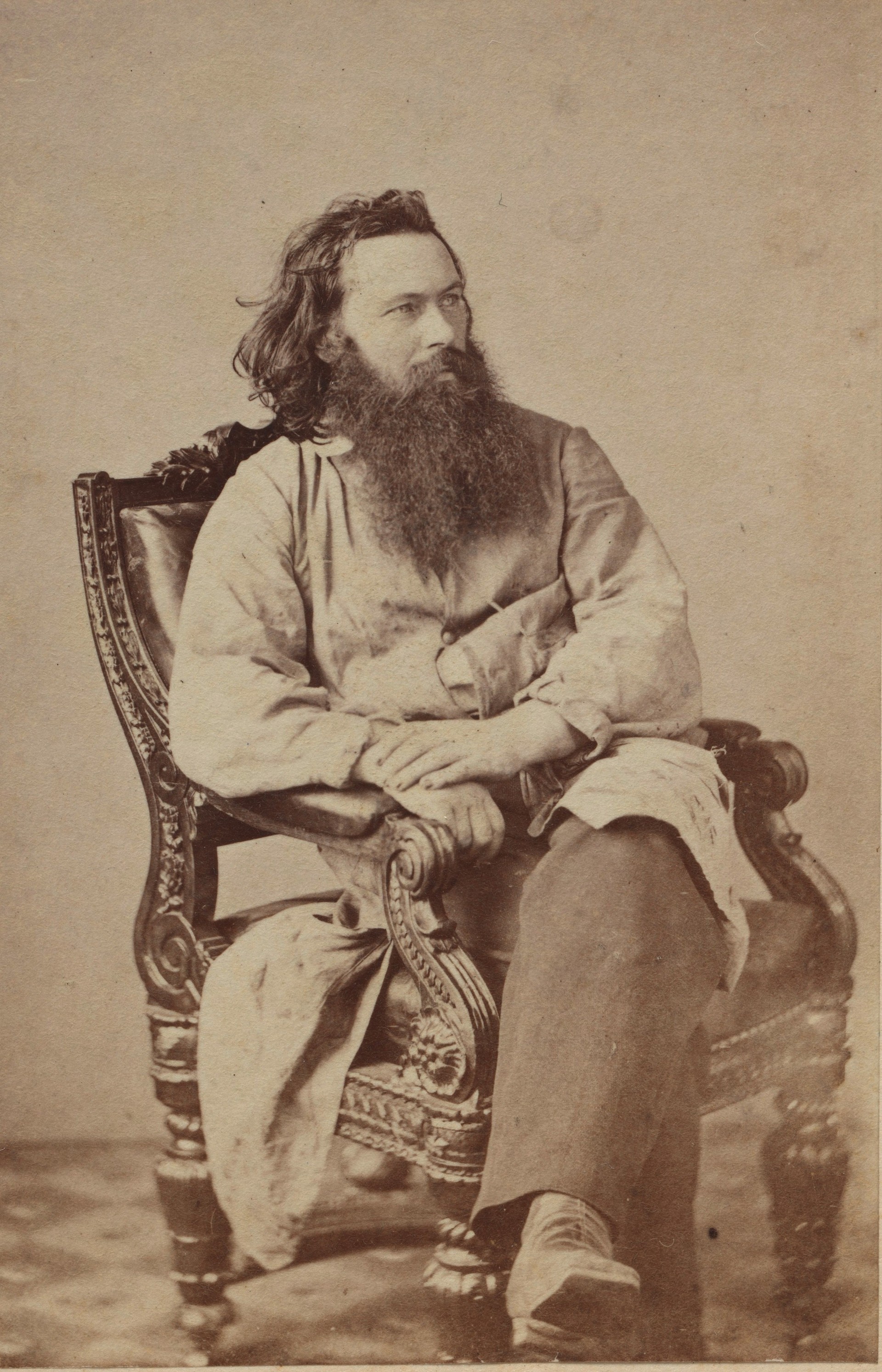 Портрет шотландского фотографа Александра Гарднера, 1863 год