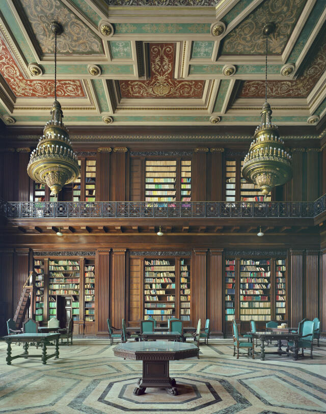 Библиотека, Гавана. Фотограф Майкл Истмен