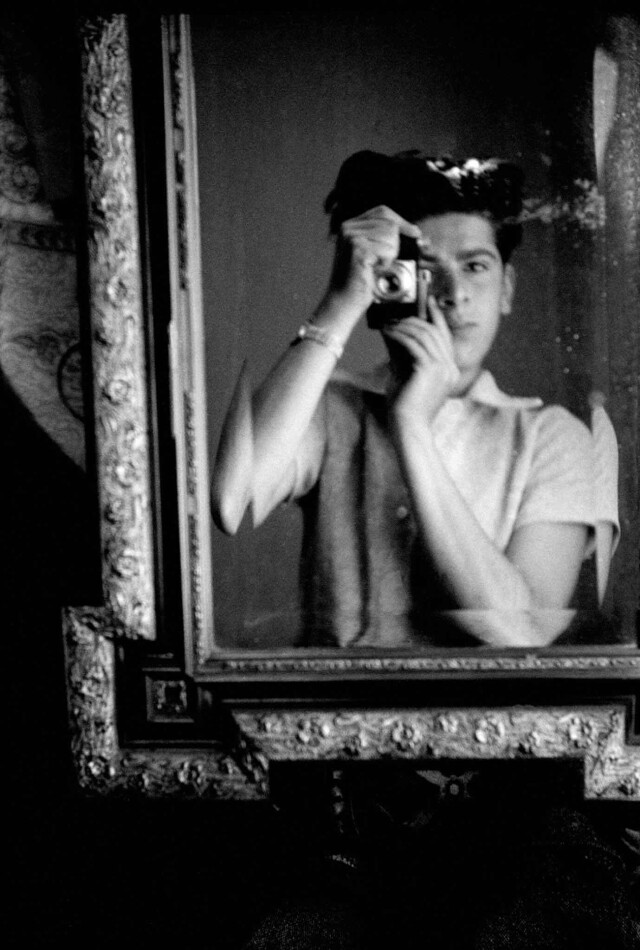 Лугано, Франк Хорват, автопортрет, 1945 год. Фотограф Франк Хорват